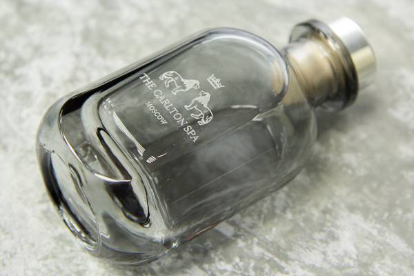 Логотип отеля для емкости под мыло - примеры наших работ