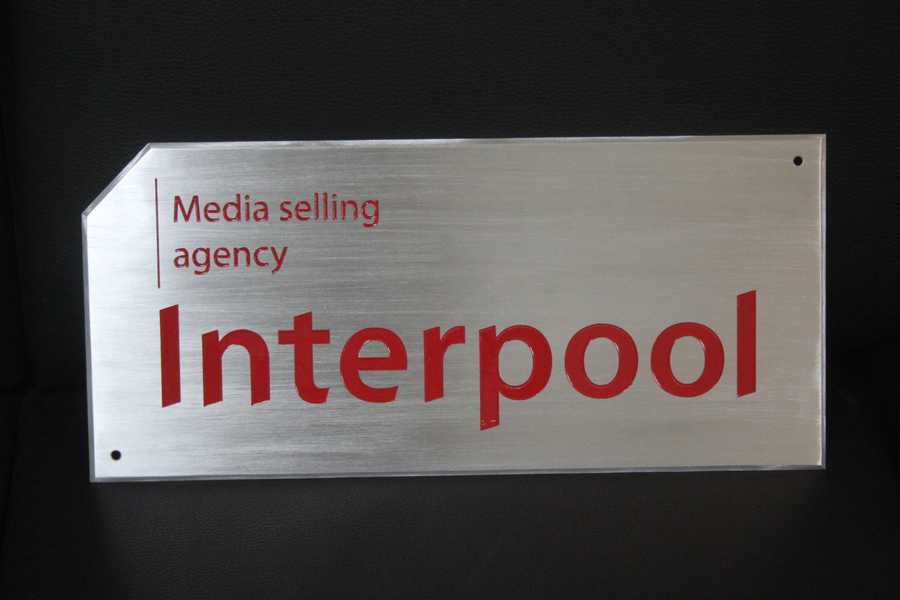 Алюминиевые таблички - примеры наших работ