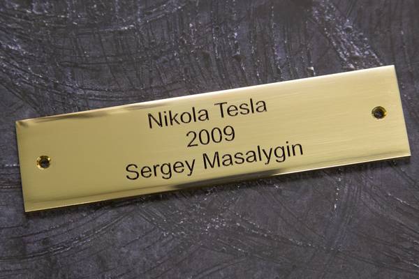 Глянцевая латунь 2мм премиум - примеры наших работ