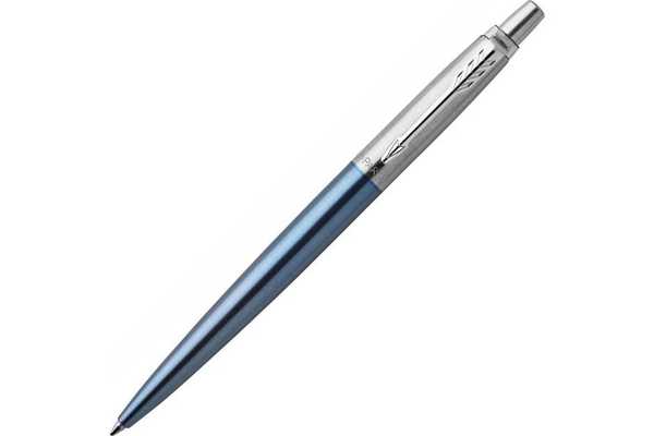 Шариковая ручка Parker Jotter Essential, Waterloo Blue CT, стержень: Mblue