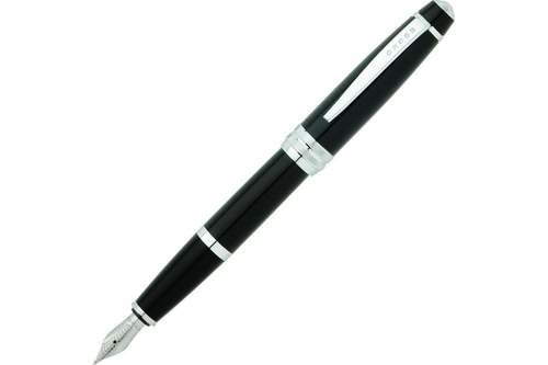 Перьевая ручка Cross Bailey. Цвет - глянцевый черный.