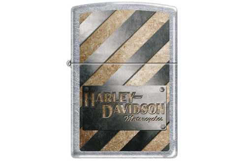 Zippo HarleyDavidson Satin Chrome