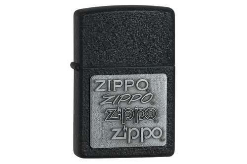 Zippo Classic Black Crackle