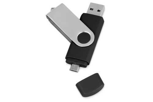 USB/micro USB-флешка на 16 Гб Квебек OTG