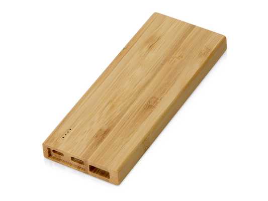 Внешний аккумулятор из бамбука Bamboo, 5000 mAh (id: 6283) 