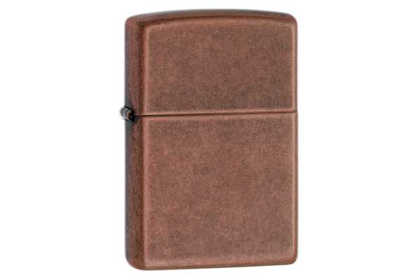 Зажигалка ZIPPO Classic с покрытием Antique Copper™, латунь/сталь, медная, матовая, 38x13x57 мм