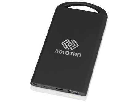 Портативное зарядное устройство Shine с зеркальной гравировкой, 4000 mAh