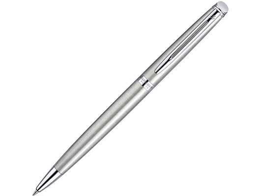 Шариковая ручка Waterman Hemisphere Essential Stainless Steel CT. Корпус и колпачок - сталь