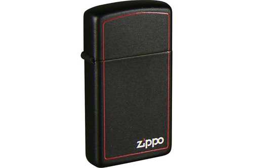 Zippo Slim Black Matte