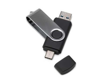 USB3.0/USB Type-C флешка на 32 Гб Квебек C