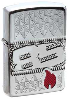 Zippo 85 Armor Facet High Polish Chrome