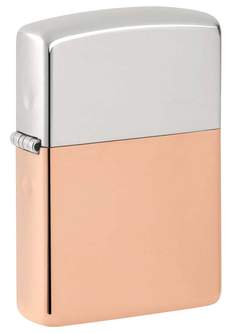 Zippo Bimetal с двойным металлическим покрытием