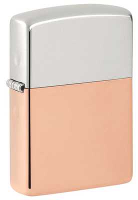 Zippo Bimetal с двойным металлическим покрытием