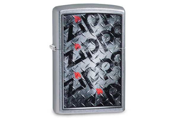 Zippo Diamond Street Chrome