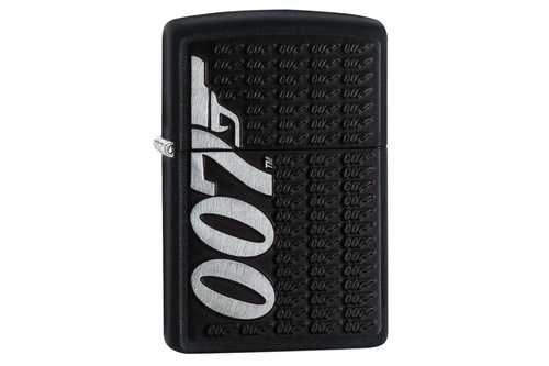 Zippo James Bond 007 Black Matte