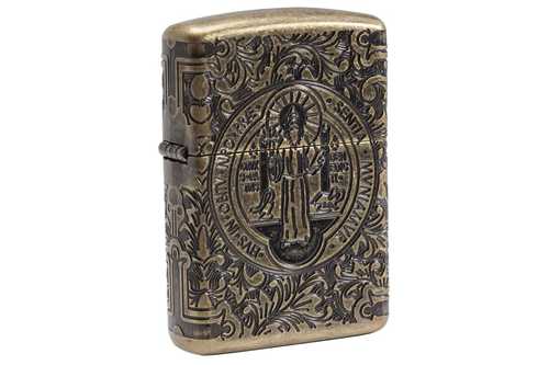 Zippo Armor Antique Brass