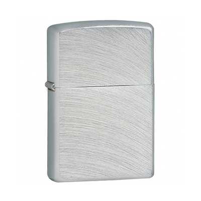 24647 Зажигалка ZIPPO Classic с покрытием Chrome Arch, латунь/сталь, серебристая, матовая, 36x12x56 