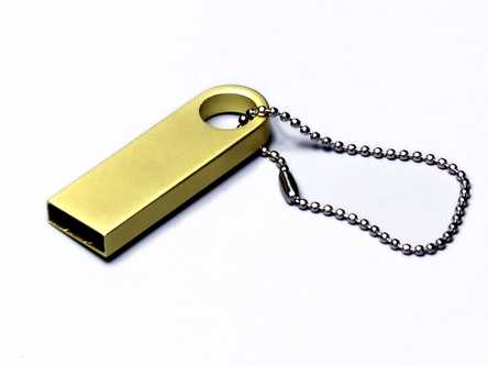 USB 2.0-флешка на 128 Гб с мини чипом и круглым отверстием