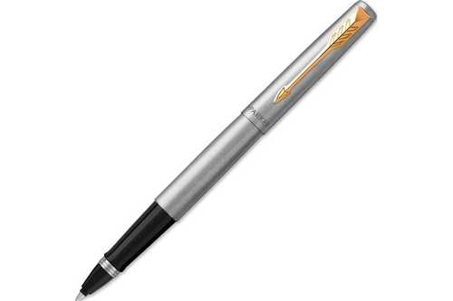 Ручка-роллер Parker (Паркер) Jotter Core T61 Stainless Steel GT M F.BLK