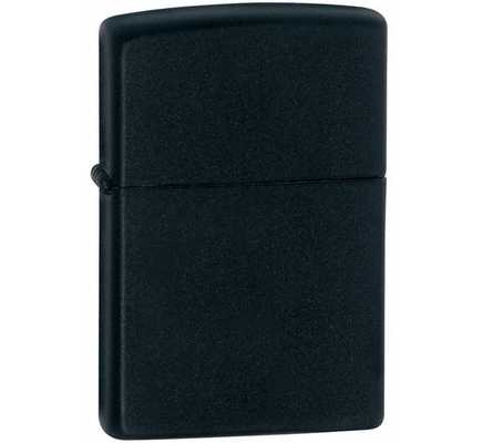 Зажигалка Zippo 218 Classic с покрытием Black Matte