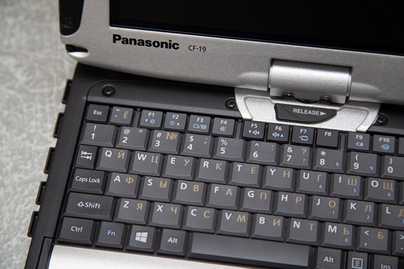 Panasonic CF-19 фото №1 Гравировка клавиатур - примеры наших работ