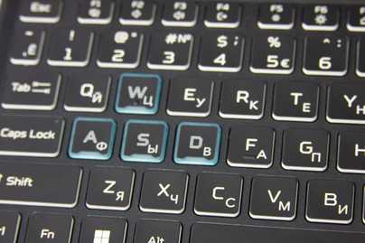 Acer Predator Гравировка клавиатур - примеры наших работ