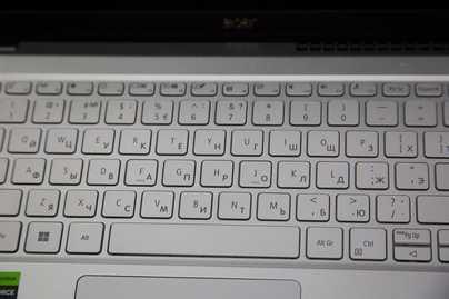 Acer Swirf X фото №1 Гравировка клавиатур - примеры наших работ
