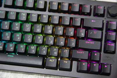 HyperX Alloy Rise 75 фото №1 Гравировка клавиатур - примеры наших работ