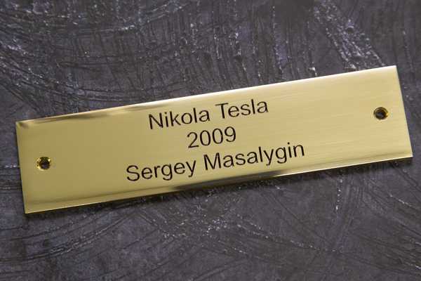 Глянцевая латунь 2мм премиум - примеры наших работ