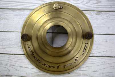 Гравировка на самоварах - примеры наших работ